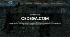 Desktop Screenshot of cedega.com